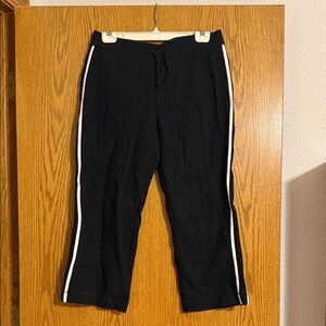 Prospirit Black Pants with White Accents